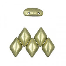 Matubo GemDuo Perlen 8x5mm ColorTrends saturated metallic Limelight